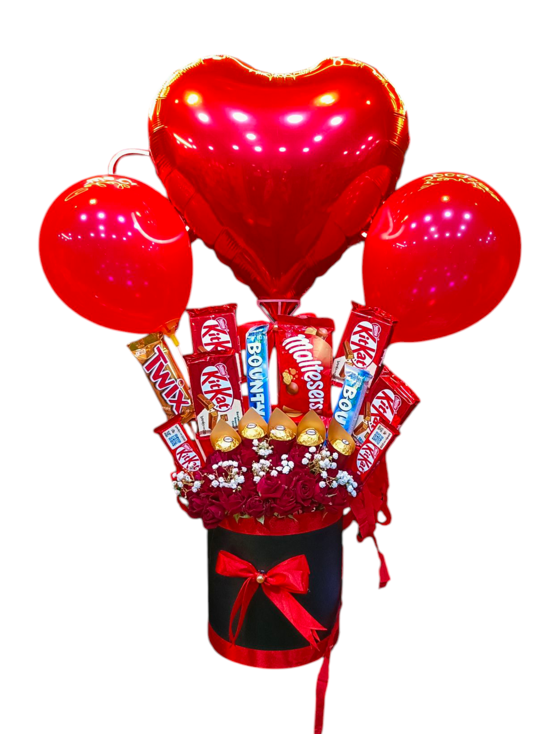 Chocolate Box & Fresh Flowers πΉ